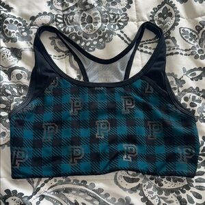 Plaid Sports Bra
